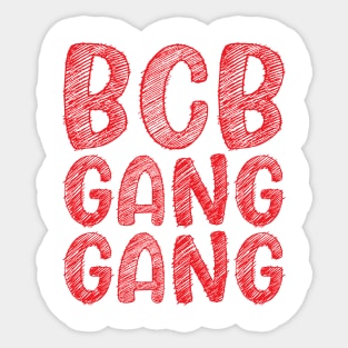 BCBGangGang - Sketch Sticker